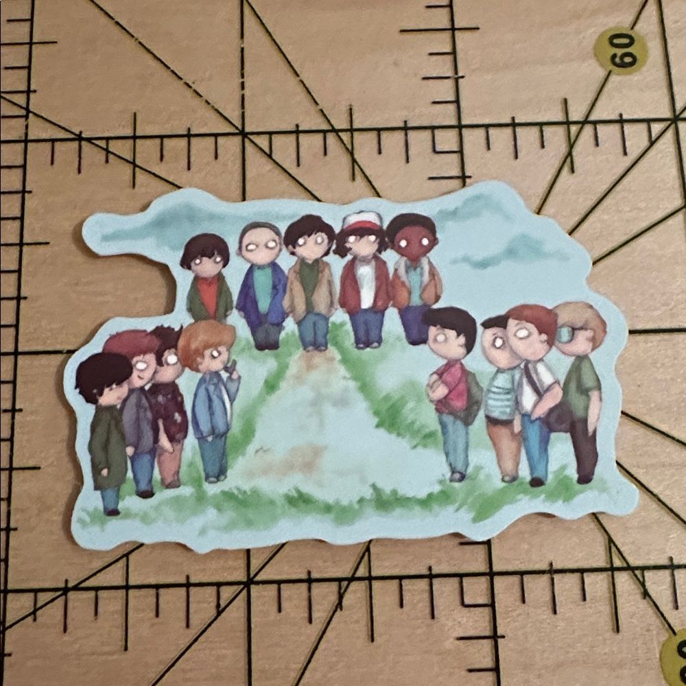 💜13/$13 +Bundle Sticker Sale| Netflix Stranger Things Waterproof Sticker - Picture 1 of 6